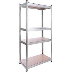 AREBOS Étagère Charge Lourde Etagère de Stockage 320 kg Capacité Totale 4 étagères 80 x 40 x 160 cm - Publicité AREBOS Étagère Charge Lourde Etagère de Stockage 320 kg Capacité Totale 4 étagères 80 x 40 x 160 cm - Publicité