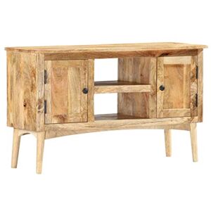 vidaXL Buffet Armoire de Rangement Commode Meuble de Rangement avec 2 Portes Salon Chambre Maison Intérieur 100x35x60 cm Bois de Manguier Massif - Publicité vidaXL Buffet Armoire de Rangement Commode Meuble de Rangement avec 2 Portes Salon Chambre Maison Intérieur 100x35x60 cm Bois de Manguier Massif - Publicité