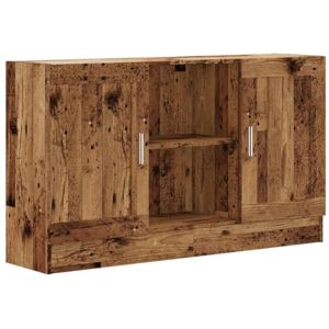 vidaXL Buffet vieux bois 120x30,5x70 cm bois d ingénierie - Publicité vidaXL Buffet vieux bois 120x30,5x70 cm bois d ingénierie - Publicité