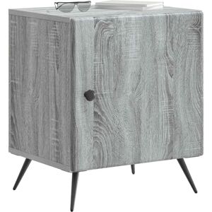 vidaXL Cabinet de Chevet 2 pcs Sonoma Gris 43 x 34,5 x 50 cm, Table rectangulaire Vintage, Meuble Compact avec Espace de Rangement, Organisateur Pratique pour la Chambre - Publicité vidaXL Cabinet de Chevet 2 pcs Sonoma Gris 43 x 34,5 x 50 cm, Table rectangulaire Vintage, Meuble Compact avec Espace de Rangement, Organisateur Pratique pour la Chambre - Publicité