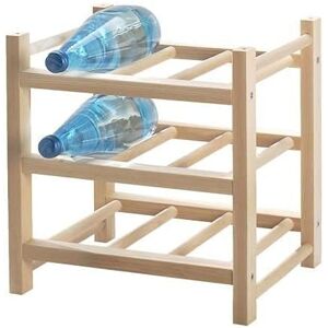 Ikea Hutten Étagère Extensible en Bois Massif pour 9 Bouteilles - Publicité Ikea Hutten Étagère Extensible en Bois Massif pour 9 Bouteilles - Publicité