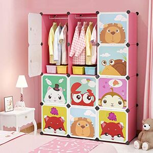 LANTUS Organisateur de Rangement DIY Modulaire Placard Organisateur Étagère Plastique Bibliothèque Étagères de Rangement Unités Marteau (111 * 37 * 147cm (Rose)) - Publicité LANTUS Organisateur de Rangement DIY Modulaire Placard Organisateur Étagère Plastique Bibliothèque Étagères de Rangement Unités Marteau (111 * 37 * 147cm (Rose)) - Publicité