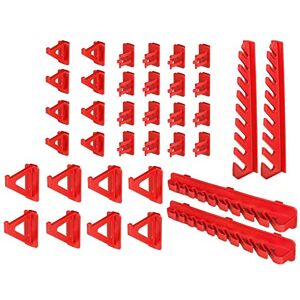 PAFEN Support mural à outils – 36 pièces porte-outils pour tableau à outils – Kit de crochets pour atelier mur d'outils perforé système de stockage - Publicité PAFEN Support mural à outils – 36 pièces porte-outils pour tableau à outils – Kit de crochets pour atelier mur d'outils perforé système de stockage - Publicité