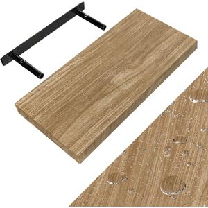 Casaria ® Étagère Murale Flottante chêne 50 cm MDF Robuste Effet Flottant Support de Fixation Inclus étagère Bois - Publicité Casaria ® Étagère Murale Flottante chêne 50 cm MDF Robuste Effet Flottant Support de Fixation Inclus étagère Bois - Publicité
