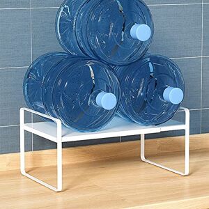 RELOVE Organiseurs de placards Empilables,Étagère de cuisine, étagère à épices,en fer et poignée en bois, convient pour le rangement de la maison et de la cuisine-36-60 * 21 * 18cm (blanc) - Publicité RELOVE Organiseurs de placards Empilables,Étagère de cuisine, étagère à épices,en fer et poignée en bois, convient pour le rangement de la maison et de la cuisine-36-60 * 21 * 18cm (blanc) - Publicité