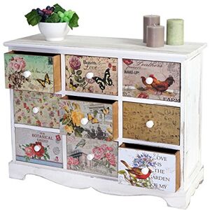 HW - Venlo T592 - Paulownia bois - 9 tiroirs - Commode - Publicité HW - Venlo T592 - Paulownia bois - 9 tiroirs - Commode - Publicité