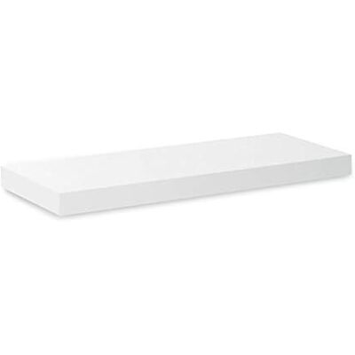 CONFORTIME Etagère Mural Blanc Flottant Bois MDF 8221 (23,5 x 60 x 1,5 cm) - Publicité CONFORTIME Etagère Mural Blanc Flottant Bois MDF 8221 (23,5 x 60 x 1,5 cm) - Publicité