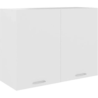 vidaXL Armoire Suspendue Lyon Blanc 80 x 31 x 60 cm Bois d'ingénierie - Publicité vidaXL Armoire Suspendue Lyon Blanc 80 x 31 x 60 cm Bois d'ingénierie - Publicité