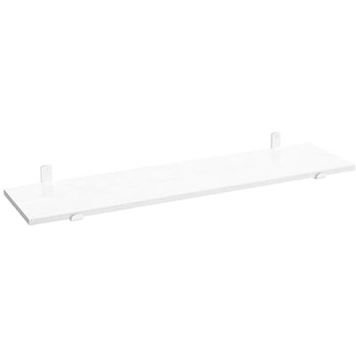 SONGMICS Étagère Murale, Étagère Flottante, Décorative, Style Moderne, pour Chambre, Salon, Salle à Manger, Cuisine, Charge Max. 10 kg, 21,3 x 80 x 10 cm, Blanc Neige et Blanc Mat LWS008WE01 - Publicité SONGMICS Étagère Murale, Étagère Flottante, Décorative, Style Moderne, pour Chambre, Salon, Salle à Manger, Cuisine, Charge Max. 10 kg, 21,3 x 80 x 10 cm, Blanc Neige et Blanc Mat LWS008WE01 - Publicité