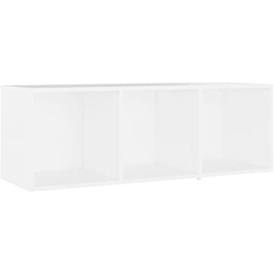 vidaXL Meuble TV Armoire Basse Centre de Divertissement Meuble Stéréo Salon Salle de Séjour Maison Intérieur Blanc 107x35x37 cm Aggloméré - Publicité vidaXL Meuble TV Armoire Basse Centre de Divertissement Meuble Stéréo Salon Salle de Séjour Maison Intérieur Blanc 107x35x37 cm Aggloméré - Publicité