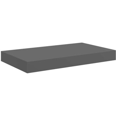 vidaXL Etagère Murale Flottante Etagère Suspendue Support Mural Bibliothèque Salon Salle de Séjour Maison Intérieur Gris Brillant 40x23x3,8 cm MDF - Publicité vidaXL Etagère Murale Flottante Etagère Suspendue Support Mural Bibliothèque Salon Salle de Séjour Maison Intérieur Gris Brillant 40x23x3,8 cm MDF - Publicité