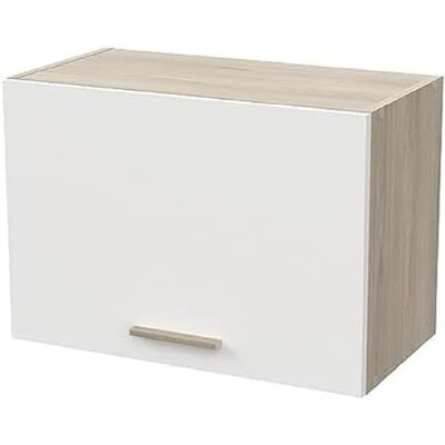 Demeyere Meuble Haut de Cuisine 1 Porte Cuisine Complete ‟ORIGAN” – Coloris Blanc Mat & Chêne 60 x 30 x 42 cm - Publicité Demeyere Meuble Haut de Cuisine 1 Porte Cuisine Complete ‟ORIGAN” – Coloris Blanc Mat & Chêne 60 x 30 x 42 cm - Publicité