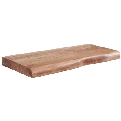 Étagère Murale en Acacia - Style Rustique - 40cm - Publicité Étagère Murale en Acacia - Style Rustique - 40cm - Publicité