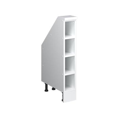 Vicco Meuble de Rangement sous Pente Rion, Blanc/Blanc, L15 x P46 cm avec 4 Compartiments, Gain de Place pour Les pièces mansardées - Publicité Vicco Meuble de Rangement sous Pente Rion, Blanc/Blanc, L15 x P46 cm avec 4 Compartiments, Gain de Place pour Les pièces mansardées - Publicité