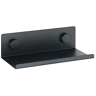 WENKO Étagère de Cuisine Mod. Jet S Rangement Cuisine en métal Noir au Design Industriel Fixation sans perçage ou avec perçage Inclus DIM (l x h x p) 25 x 7,5 x 12 cm Noir - Publicité WENKO Étagère de Cuisine Mod. Jet S Rangement Cuisine en métal Noir au Design Industriel Fixation sans perçage ou avec perçage Inclus DIM (l x h x p) 25 x 7,5 x 12 cm Noir - Publicité