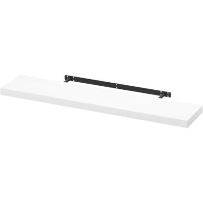 WOLTU - MDF Wall Shelf - Blanc - 100cm - Étagère murale - Publicité WOLTU - MDF Wall Shelf - Blanc - 100cm - Étagère murale - Publicité