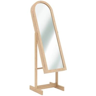 PEGANE Armoire à Bijoux avec Miroir Nora Coloris Effet Bois Naturel Longueur 42 x Profondeur 37,5 x Hauteur 145 cm - Publicité PEGANE Armoire à Bijoux avec Miroir Nora Coloris Effet Bois Naturel Longueur 42 x Profondeur 37,5 x Hauteur 145 cm - Publicité