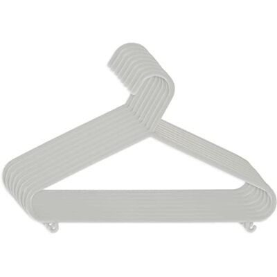 BIECO cintres pour bébés ,enfant en plastique pour la longueur de stockage d'armoire 29,5 cm, 8 pièces, gris, étroit, ARTN 04014152 - Publicité BIECO cintres pour bébés ,enfant en plastique pour la longueur de stockage d'armoire 29,5 cm, 8 pièces, gris, étroit, ARTN 04014152 - Publicité