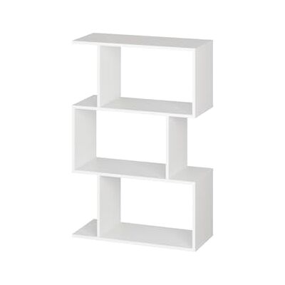 RICOO Étagère Rangement 106 x 70 x 30 cm WM075-WM classeur Bureau Blanche Mat 3 Cases - Publicité RICOO Étagère Rangement 106 x 70 x 30 cm WM075-WM classeur Bureau Blanche Mat 3 Cases - Publicité