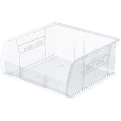 Akro-Mils 30235 AkroBins Plastic Storage Bins, Space-Saving Stackable Bins for Garage, Pantry, Craft Organization, 27,6 cm x 27,9 cm x 12,7 cm, Clear, 6-Pack - Publicité Akro-Mils 30235 AkroBins Plastic Storage Bins, Space-Saving Stackable Bins for Garage, Pantry, Craft Organization, 27,6 cm x 27,9 cm x 12,7 cm, Clear, 6-Pack - Publicité