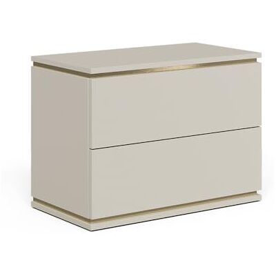 Vicco Table de Chevet Linette, Cachemire, 66x48.6cm avec 2 tiroirs, Mécanisme Push-to-Open pour Une Ouverture silencieuse - Publicité Vicco Table de Chevet Linette, Cachemire, 66x48.6cm avec 2 tiroirs, Mécanisme Push-to-Open pour Une Ouverture silencieuse - Publicité