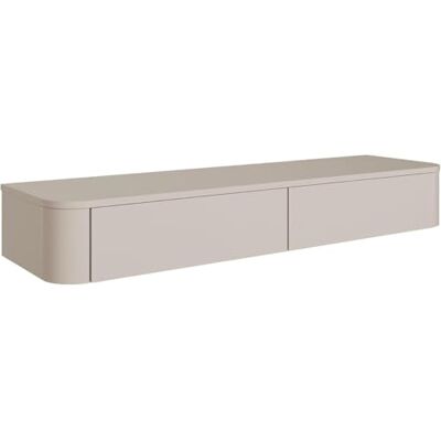 Selsey Meuble TV Suspendu 140 cm Meuble Télé Design Minimaliste en Finition Cachemire, Fabriqué en Europe, Structure Élégante et Fonctionnelle, Rangement Pratique, Parfait pour Salon Moderne - Publicité Selsey Meuble TV Suspendu 140 cm Meuble Télé Design Minimaliste en Finition Cachemire, Fabriqué en Europe, Structure Élégante et Fonctionnelle, Rangement Pratique, Parfait pour Salon Moderne - Publicité