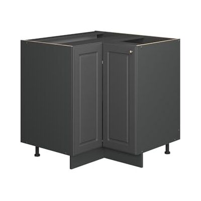 Vicco Meuble d'angle Fame-Line, Anthrazit-Gold Landhaus, 80.5cm sans PT, à Combiner avec d'autres modules de la série Fame-Line - Publicité Vicco Meuble d'angle Fame-Line, Anthrazit-Gold Landhaus, 80.5cm sans PT, à Combiner avec d'autres modules de la série Fame-Line - Publicité