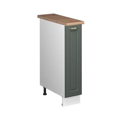 Vicco Meuble de Cuisine Fame-Line, Vert Or Campagne/Blanc, 20cm, PT Chêne, à Combiner avec d'autres modules de la série Fame-Line - Publicité Vicco Meuble de Cuisine Fame-Line, Vert Or Campagne/Blanc, 20cm, PT Chêne, à Combiner avec d'autres modules de la série Fame-Line - Publicité