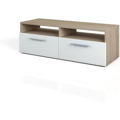 Vicco Meuble TV Diego, Sonoma, 95x38cm, Convient comme Support TV avec étagères Ouvertes - Publicité Vicco Meuble TV Diego, Sonoma, 95x38cm, Convient comme Support TV avec étagères Ouvertes - Publicité