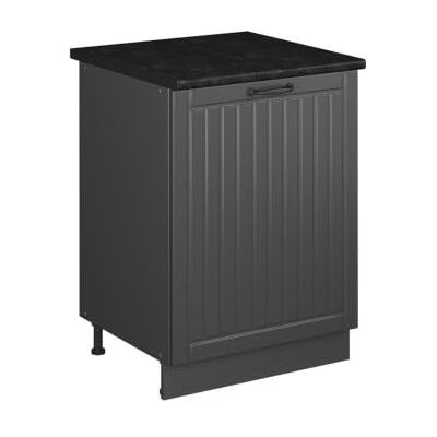 Vicco Meuble Bas de Cuisine Fame-Line, Gris foncé/Anthracite, 60cm 1 Porte avec Plan de Travail - Publicité Vicco Meuble Bas de Cuisine Fame-Line, Gris foncé/Anthracite, 60cm 1 Porte avec Plan de Travail - Publicité