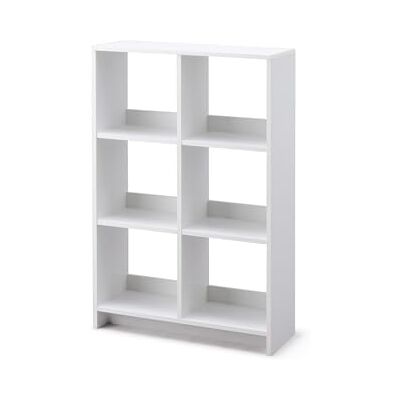 Iris Ohyama Armoire ouverte - Bibliothèque, 6 compartiments, Grande capacité - Bureau/Chambre/Séjour - Publicité Iris Ohyama Armoire ouverte - Bibliothèque, 6 compartiments, Grande capacité - Bureau/Chambre/Séjour - Publicité