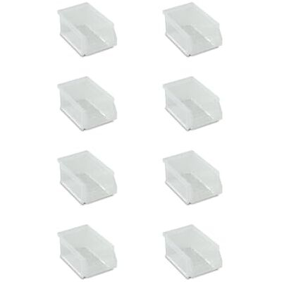 Tayg Pack 8 Bacs en Plastique Empilables nº55 Organisateur de Vis, Tiroirs, Boîte de Rangement, Cubettes en Plastique Rectangulaires, 33,6x21,6x20 cm - Publicité Tayg Pack 8 Bacs en Plastique Empilables nº55 Organisateur de Vis, Tiroirs, Boîte de Rangement, Cubettes en Plastique Rectangulaires, 33,6x21,6x20 cm - Publicité
