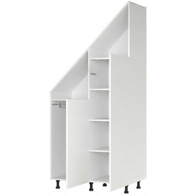 VDD Armoire à Compartiments Armoire Murale inclinée Armoire Murale Blanche - Publicité VDD Armoire à Compartiments Armoire Murale inclinée Armoire Murale Blanche - Publicité