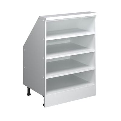 Vicco Meuble de Rangement sous Pente Rion, Blanc/Blanc, L60 x P46 cm avec 4 Compartiments, Gain de Place pour Les pièces mansardées - Publicité Vicco Meuble de Rangement sous Pente Rion, Blanc/Blanc, L60 x P46 cm avec 4 Compartiments, Gain de Place pour Les pièces mansardées - Publicité