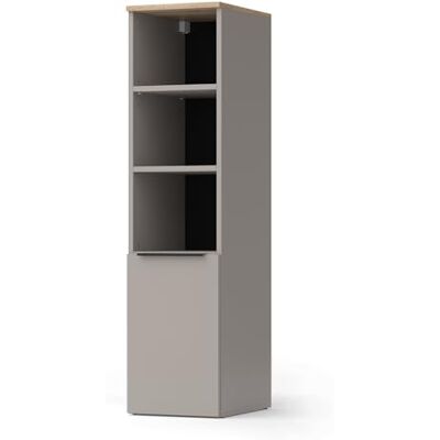 Vicco Armoire Universelle Wido, Grège, 30.2x120cm avec Une Porte, adapté au Rangement des ustensiles ménagers - Publicité Vicco Armoire Universelle Wido, Grège, 30.2x120cm avec Une Porte, adapté au Rangement des ustensiles ménagers - Publicité