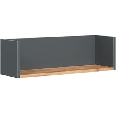 Vicco Étagère Murale Viktor, Anthracite/chêne doré, 67.8x20cm, pour Montage Mural pour Livres, Objets déco ou Accessoires de Salle de Bain - Publicité Vicco Étagère Murale Viktor, Anthracite/chêne doré, 67.8x20cm, pour Montage Mural pour Livres, Objets déco ou Accessoires de Salle de Bain - Publicité