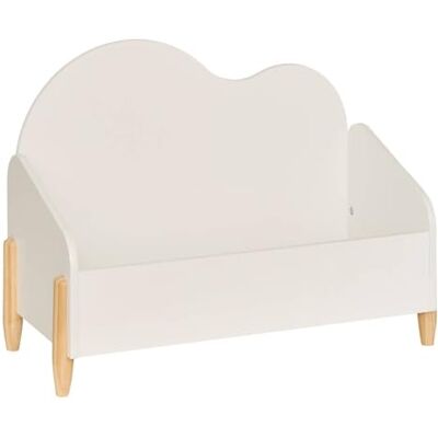 ATMOSPHERA CREATEUR D'INTERIEUR Atmosphera Coffre Douceur Blanc 61x44,2cm - Publicité ATMOSPHERA CREATEUR D'INTERIEUR Atmosphera Coffre Douceur Blanc 61x44,2cm - Publicité