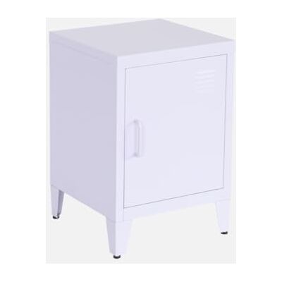 sweeek Table de Chevet en Acier Lilas. 1 Porte. casier. Chambre Enfant - Publicité sweeek Table de Chevet en Acier Lilas. 1 Porte. casier. Chambre Enfant - Publicité