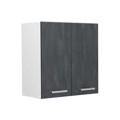 Vicco Elément Haut de Cuisine R-Line, Béton Noir, 60cm, pour Une Combinaison Libre au Sein de systèmes de Cuisine modulaires - Publicité Vicco Elément Haut de Cuisine R-Line, Béton Noir, 60cm, pour Une Combinaison Libre au Sein de systèmes de Cuisine modulaires - Publicité