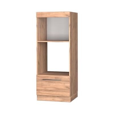 Vicco Armoire Micro-Ondes Fame-Line, Chêne de Force doré, 60cm, à Combiner avec d'autres modules de la série Fame-Line - Publicité Vicco Armoire Micro-Ondes Fame-Line, Chêne de Force doré, 60cm, à Combiner avec d'autres modules de la série Fame-Line - Publicité