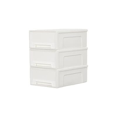 CETOMO 5L3 Tiroir Empilable Compact - Organisateur de Rangement - Publicité CETOMO 5L3 Tiroir Empilable Compact - Organisateur de Rangement - Publicité
