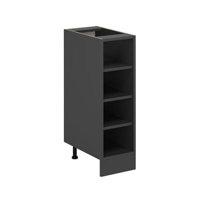 Vicco Etagère de Cuisine R-Line, Anthracite, 25cm sans PT, pour Une Combinaison Libre au Sein de systèmes de Cuisine modulaires - Publicité Vicco Etagère de Cuisine R-Line, Anthracite, 25cm sans PT, pour Une Combinaison Libre au Sein de systèmes de Cuisine modulaires - Publicité