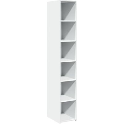 Helloshop26 Buffet bahut Commode Armoire Meuble de Rangement Organisateur Cuisine Salle de séjour Salon Haut 30 x 41 x 185 cm Bois d'ingénierie Blanc 02_0032253 - Publicité Helloshop26 Buffet bahut Commode Armoire Meuble de Rangement Organisateur Cuisine Salle de séjour Salon Haut 30 x 41 x 185 cm Bois d'ingénierie Blanc 02_0032253 - Publicité