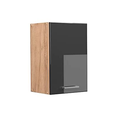 Vicco Elément Haut de Cuisine R-Line, Anthracite Haute Brillance, 40cm, pour Une Combinaison Libre au Sein de systèmes de Cuisine modulaires - Publicité Vicco Elément Haut de Cuisine R-Line, Anthracite Haute Brillance, 40cm, pour Une Combinaison Libre au Sein de systèmes de Cuisine modulaires - Publicité