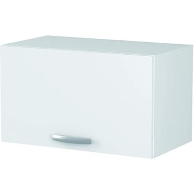 Demeyere Meuble Haut Hotte Cuisine "NOVA" Design Pratique et Elégant Fabriqué en France 60 x 28 x 35H cm Mélanine. Blanc - Publicité Demeyere Meuble Haut Hotte Cuisine "NOVA" Design Pratique et Elégant Fabriqué en France 60 x 28 x 35H cm Mélanine. Blanc - Publicité