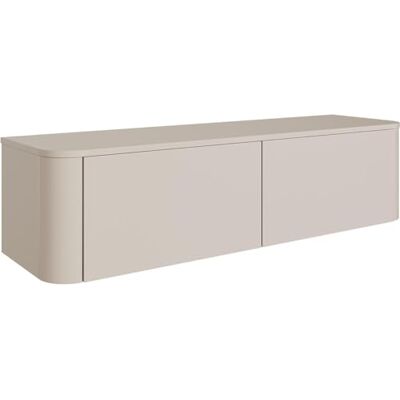 Selsey Meuble TV 140 cm Cachemire – Finition Mate Élégante, Meuble TV Posé ou Mural avec Façades Fraisées, en Panneau de Particules Stratifié et MDF, Fabriqué en Europe, pour Salon Moderne - Publicité Selsey Meuble TV 140 cm Cachemire – Finition Mate Élégante, Meuble TV Posé ou Mural avec Façades Fraisées, en Panneau de Particules Stratifié et MDF, Fabriqué en Europe, pour Salon Moderne - Publicité