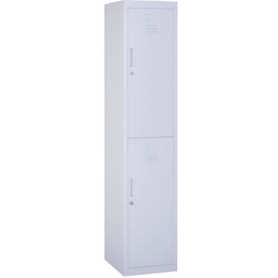 Vinsetto Armoire à casiers à 4 Niveaux, casier vestiaire métallique avec 2 Portes verrouillables à 2 clés, Tringle de Suspendre, Armoire de Rangement de Bureau, Garage, école, 38 x 46 x 180 cm, Gris - Publicité Vinsetto Armoire à casiers à 4 Niveaux, casier vestiaire métallique avec 2 Portes verrouillables à 2 clés, Tringle de Suspendre, Armoire de Rangement de Bureau, Garage, école, 38 x 46 x 180 cm, Gris - Publicité