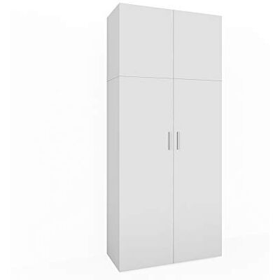 Vicco Étagère à dossiers Ingo, Blanc, 80x182.4cm, pour Le Rangement des dossiers et classeurs au Quotidien au Bureau - Publicité Vicco Étagère à dossiers Ingo, Blanc, 80x182.4cm, pour Le Rangement des dossiers et classeurs au Quotidien au Bureau - Publicité