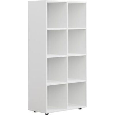 VDD Armoire à Compartiments Vakkie 8 Compartiments Ouverts Armoire de Rangement bibliothèque – Armoire - Publicité VDD Armoire à Compartiments Vakkie 8 Compartiments Ouverts Armoire de Rangement bibliothèque – Armoire - Publicité