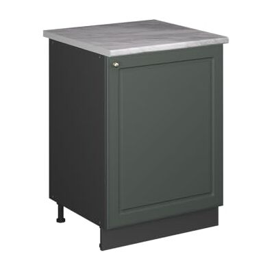 Vicco Meuble Bas de Cuisine Fame-Line, Vert Or Campagne/Anthracite, 60cm 1 Porte avec Plan de Travail - Publicité Vicco Meuble Bas de Cuisine Fame-Line, Vert Or Campagne/Anthracite, 60cm 1 Porte avec Plan de Travail - Publicité